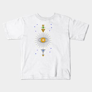 Mistic-Eye-Staff Kids T-Shirt